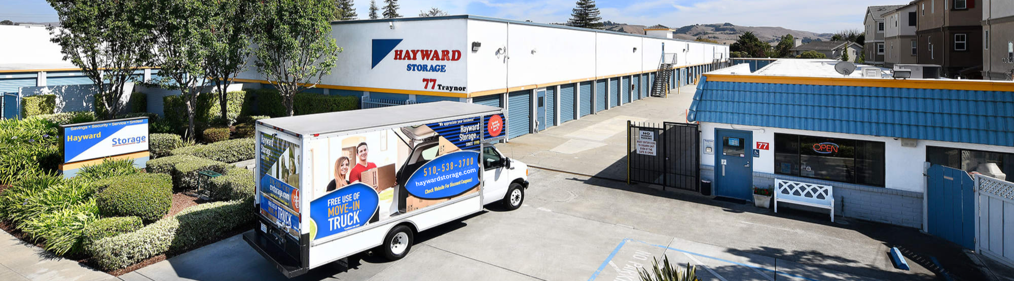Hayward Storage in Hayward, CA 94544